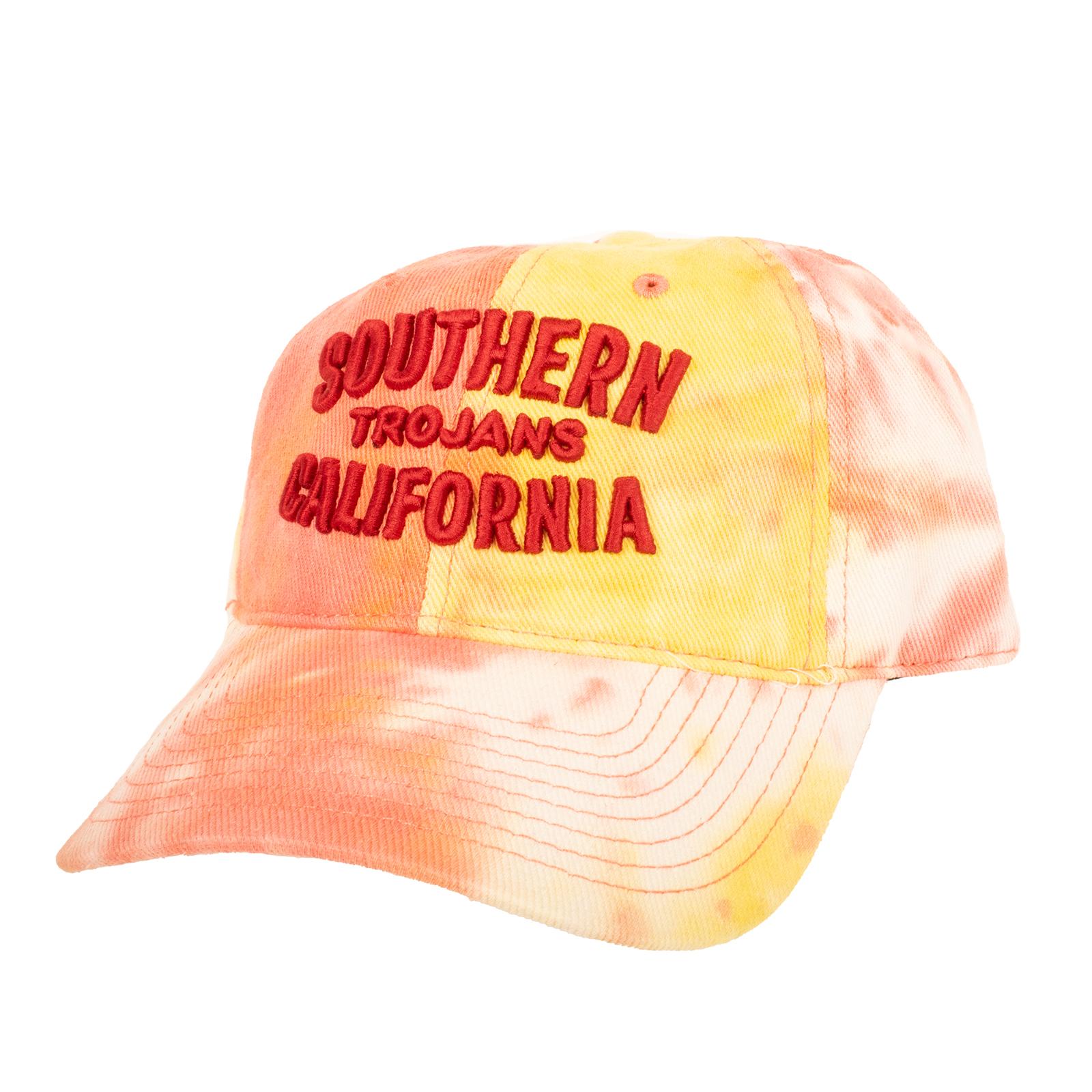 Southern California Trojans Unisex Tie Dye Ballpark Adjustable Hat Multi image01